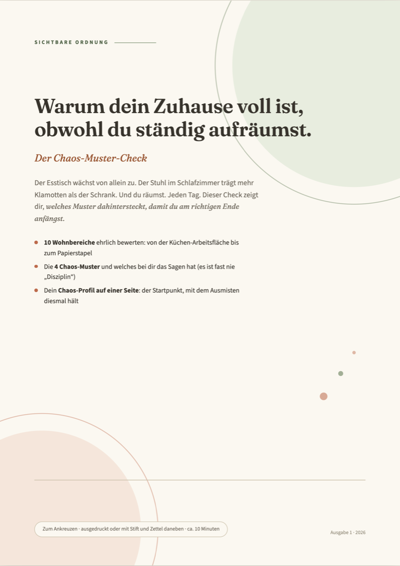 Cover des Chaos-Muster-Checks als PDF